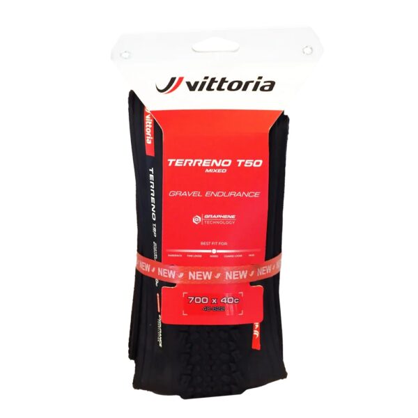 Pneu Vittoria Terreno T50 Mixed Gravel Endurance 700x40c - Imagem 3