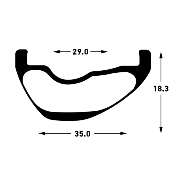 Aro Stan's NoTubes Flow CB7 Carbon 29” - Image 6