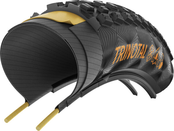 Pneu Continental Trinotal 27,5x2.40" - TR / E-25 / Trail / Grip - Imagem 3