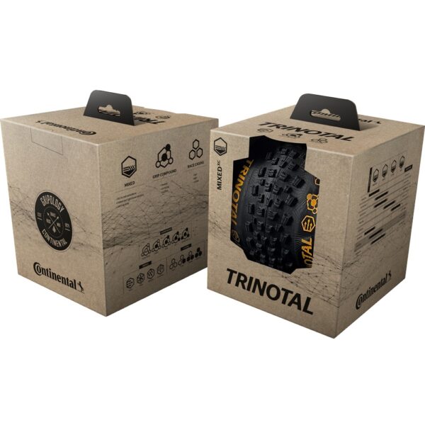 Pneu Continental Trinotal 27,5x2.40" - TR / E-25 / Trail / Grip - Imagem 4